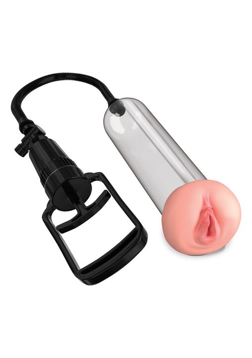Pump -up with a female vagina nozzle